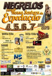 Cartaz Festas de Nossa Senhora da Expectação 2026 - Negrelos