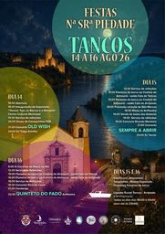 Cartaz Festas de Nossa Senhora da Piedade 2026 - Tancos