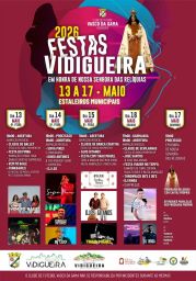 Cartaz Festas de Nossa Senhora das Relíquias 2026 - Vidigueira