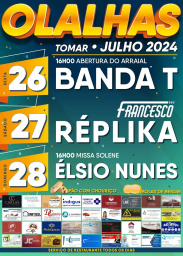 Cartaz Festas de Olalhas 2024 - Tomar