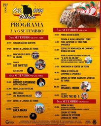Cartaz Festas de Olé 2026 - Golegã