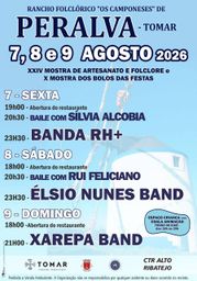 Cartaz Festas de Peralva 2026 - Tomar