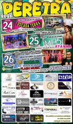Cartaz Festas de Pereira 2026 - Castro Daire