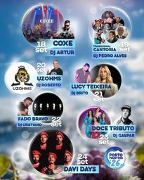Cartaz Festas de Porto Martins 2026 - Porto Martins