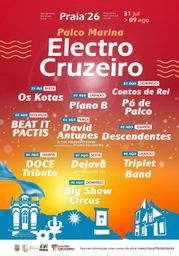 Cartaz Festas de Praia 2026 - Praia da Vitória