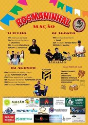 Cartaz Festas de Rosmaninhal 2026 - Mação