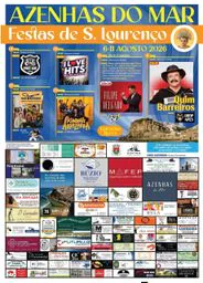 Cartaz Festas de S. Lourenço 2026 - Azenhas do Mar