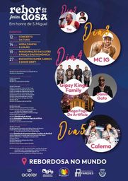 Cartaz Festas de S. Miguel 2026 - Rebordosa
