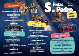 Cartaz Festas de S. Pedro 2026 - Alvito