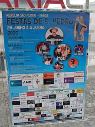 Cartaz Festas de S. Pedro 2026 - Merelim São Pedro
