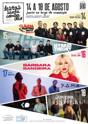 Cartaz Festas de Santa Comba Dão 2024 - Viseu