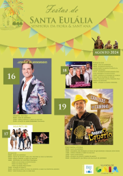 Cartaz Festas de Santa Eulália 2024 - Senhora da Hora