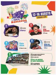 Cartaz Festas de Santa Margarida 2026 - Santa Margarida
