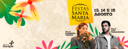 Cartaz Festas de Santa Maria 2024 - Ourique