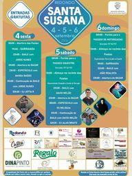 Cartaz Festas de Santa Susana 2026 - Redondo