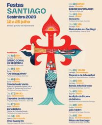 Cartaz Festas de Santiago 2026 - Sesimbra