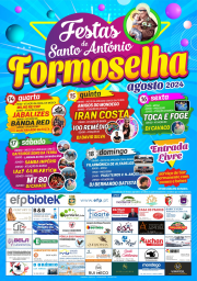Cartaz Festas de Santo António 2024 - Formoselha