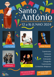 Cartaz Festas de Santo António 2024 - Vila Verde