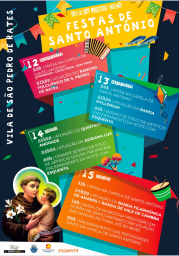 Cartaz Festas de Santo António 2025 - Póvoa de Varzim