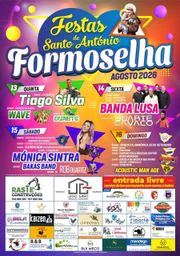 Cartaz Festas de Santo António 2026 - Formoselha
