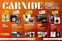 Cartaz Festas de Santo Elias 2026 - Carnide