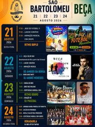 Cartaz Festas de São Bartolomeu 2026 - Beça