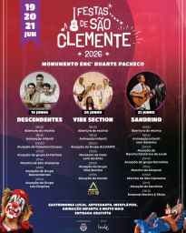 Cartaz Festas de São Clemente 2026 - Loulé
