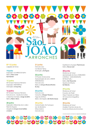 Cartaz Festas de São João 2024 - Arronches