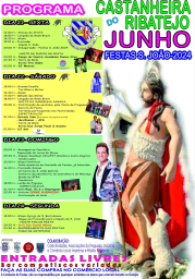 Cartaz Festas de São João 2024 - Castanheira do Ribatejo