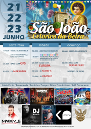 Cartaz Festas de São João 2024 - Celorico da Beira