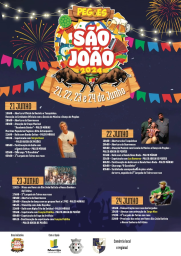 Cartaz Festas de São João 2024 - Pegões