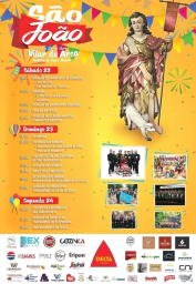 Cartaz Festas de São João 2024 - Vilar de Arca