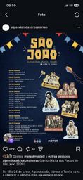 Cartaz Festas de São João 2026 - Alpendorada, Várzea e Torrão