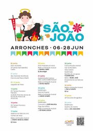 Cartaz Festas de São João 2026 - Arronches
