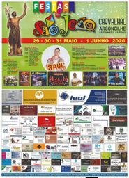 Cartaz Festas de São João 2026 - Carvalhal