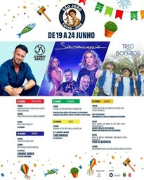 Cartaz Festas de São João 2026 - Covas