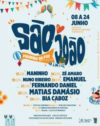 Cartaz Festas de São João 2026 - Figueira da Foz