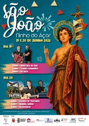 Cartaz Festas de São João 2026 - Ninho do Açor