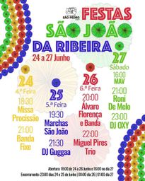 Cartaz Festas de São João 2026 - São Pedro