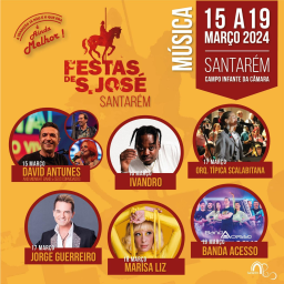 Cartaz Festas de São José 2024 - Santarém