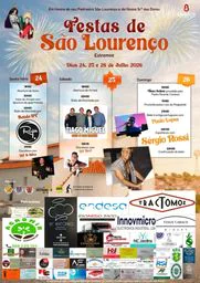 Cartaz Festas de São Lourenço 2026 - Estremoz