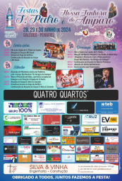 Cartaz Festas de São Pedro 2024 - Galegos