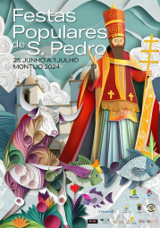 Cartaz Festas de São Pedro 2024 - Montijo