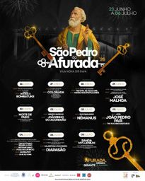 Cartaz Festas de São Pedro da Afurada 2026 - Vila Nova de Gaia