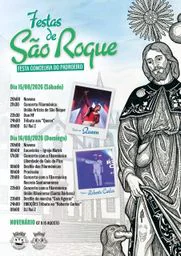Cartaz Festas de São Roque 2026 - São Roque