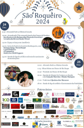 Cartaz Festas de São Roqueiro 2024 - Riba de Ave