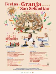 Cartaz Festas de São Sebastião 2026 - Granja