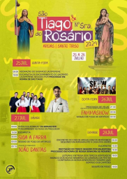 Cartaz Festas de São Tiago 2024 - Santo Tirso