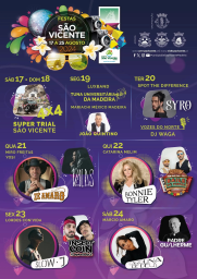 Cartaz Festas de São Vicente 2024 - Madeira