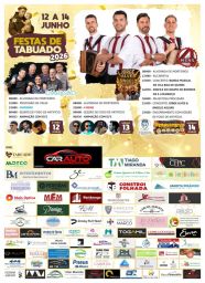 Cartaz Festas de Tabuado 2026 - Tabuado